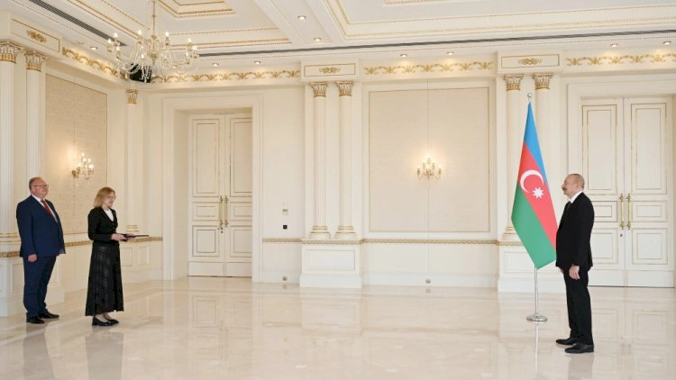 İlham Əliyev Estoniyanın yeni səfirini qəbul etdi