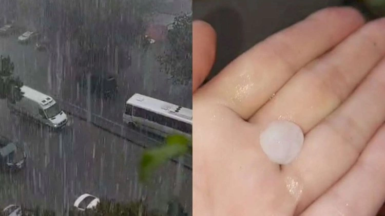 Bakıya şiddətli dolu düşməsinin   səbəbi bu imiş – AÇIQLANDI