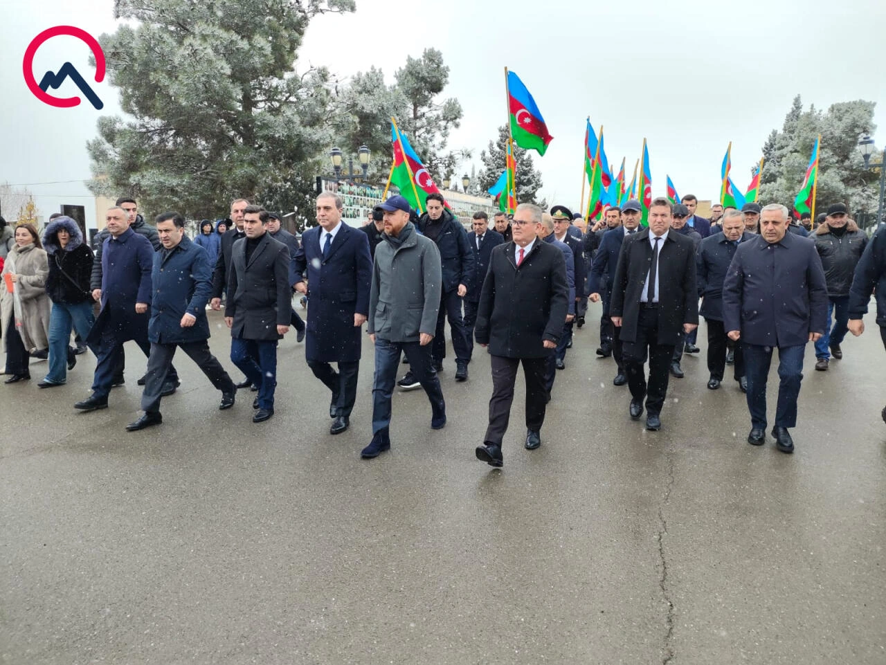 Ərdoğanın oğlu Gəncədə - FOTO