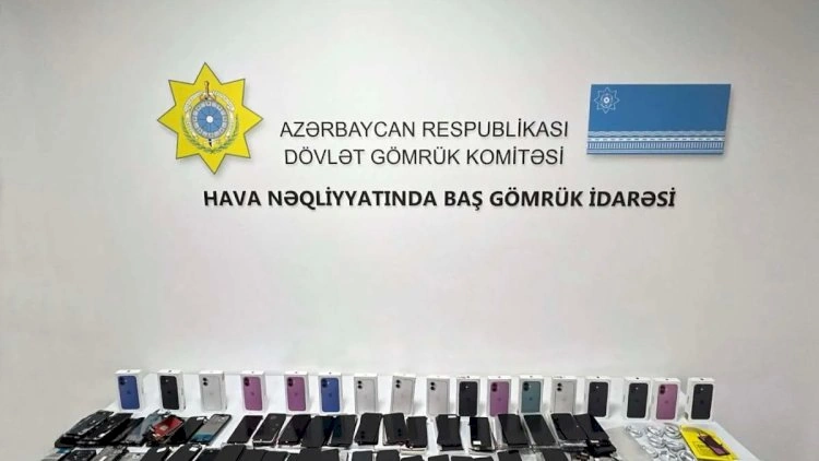 Gömrükdə 17 “Iphone” müsadirə olundu