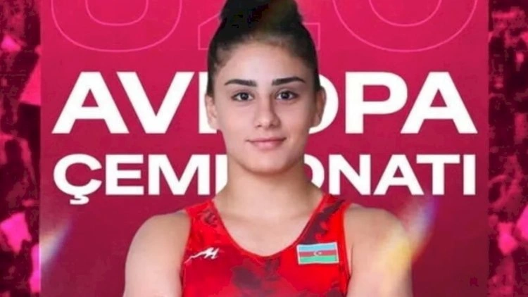Azərbaycanlı qadın güləşçi Avropa çempionatında gümüş medal qazandı