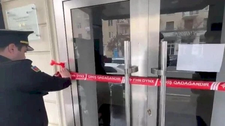 Bakda təhlükə saçan otel bağlandı -   FOTO
