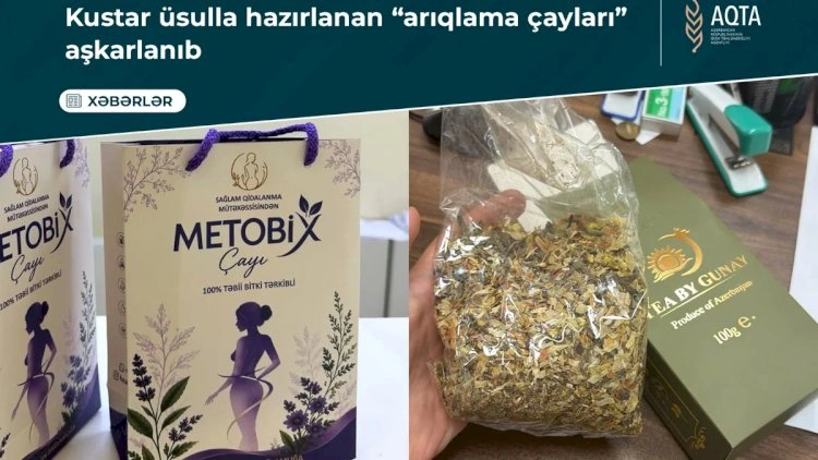 Sosial şəbəkədə “arıqlama çayı“ satışı ilə bağlı saxtakarlıq: Dövlət qurumu hərəkətə keçdi - FOTO