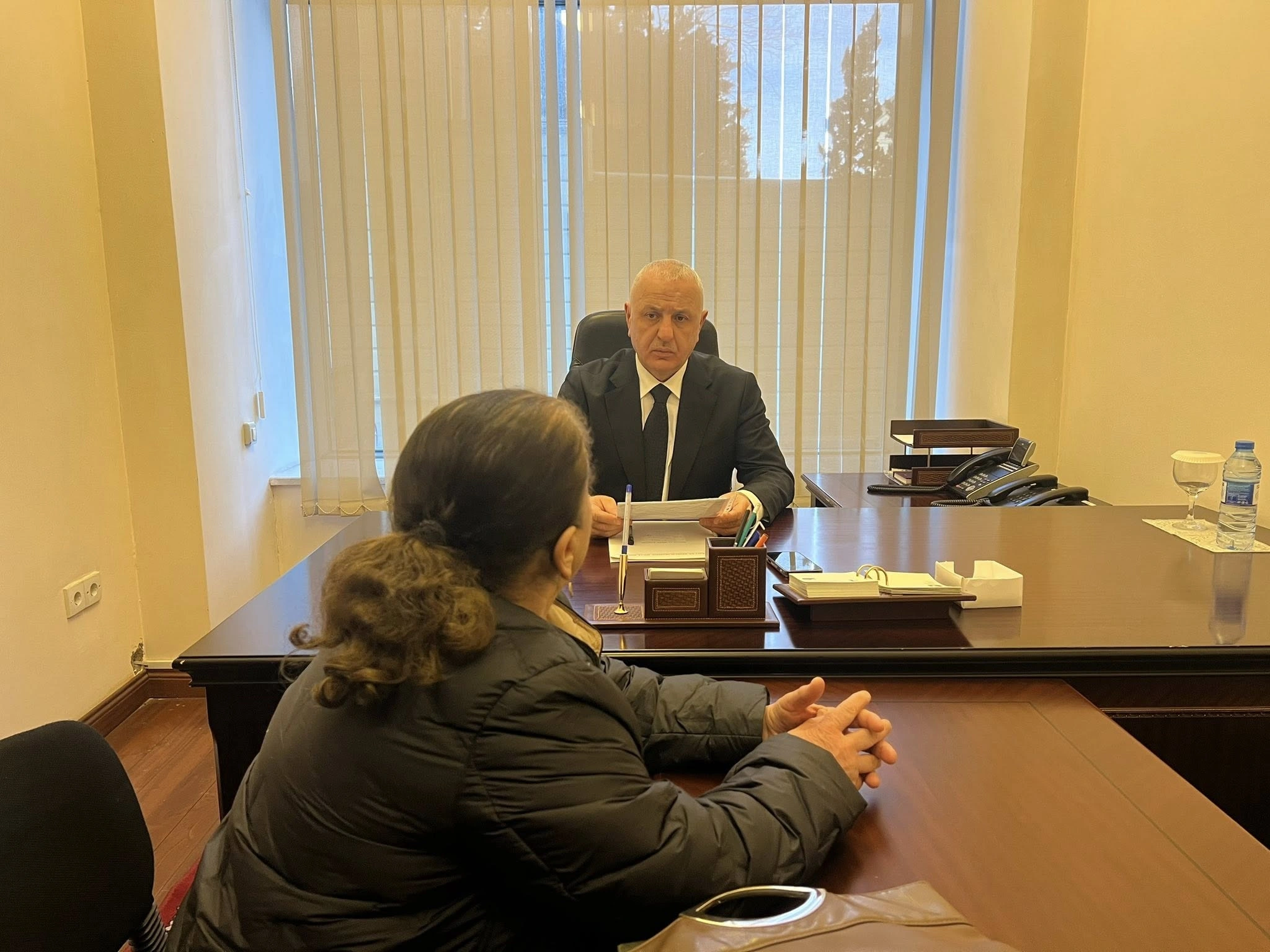 Ülvi Quliyev növbəti qəbul keçirib - FOTOLAR
