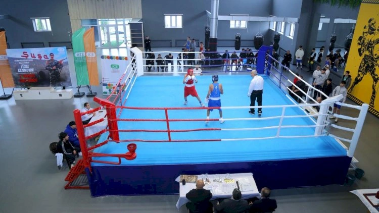 Vətən müharibəsi şəhidi Baş leytenant Vüsal Kazımovun xatirəsinə həsr olunmuş boks turniri keçirildi