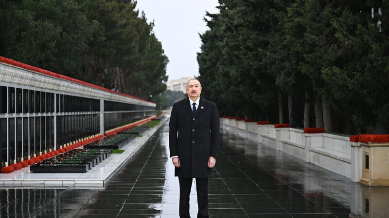 İlham Əliyev videoçarx paylaşdı