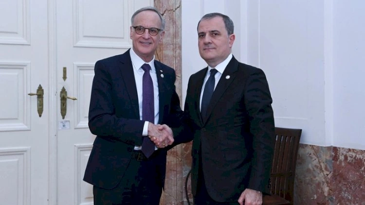 Ceyhun Bayramov kanadalı həkmarı ilə görüşdü