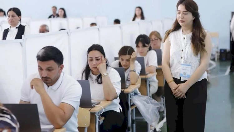 Sertifikasiya imtahanı verən müəllimlərin   NƏZƏRİNƏ