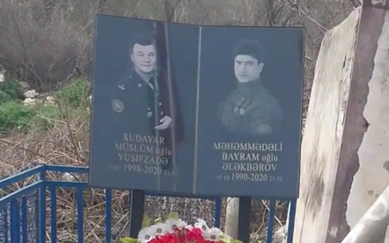 Xudayar şəhid olduğu yerə son nəfəsində bu sözləri yazıbmış- VİDEO