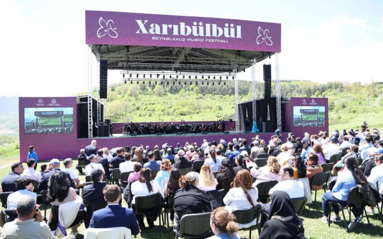 Şuşada IX Xarıbülbül Beynəlxalq Musiqi Festivalı başladı