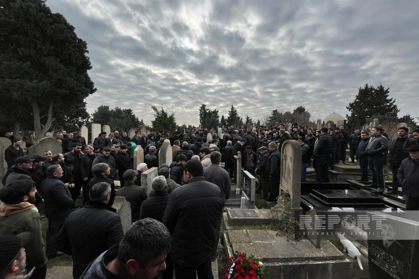 Meyxanaçı Ağakərim dəfn edildi - FOTOLAR