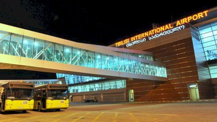 Güclü leysan: Tiflis aeroportu işıqsız qaldı