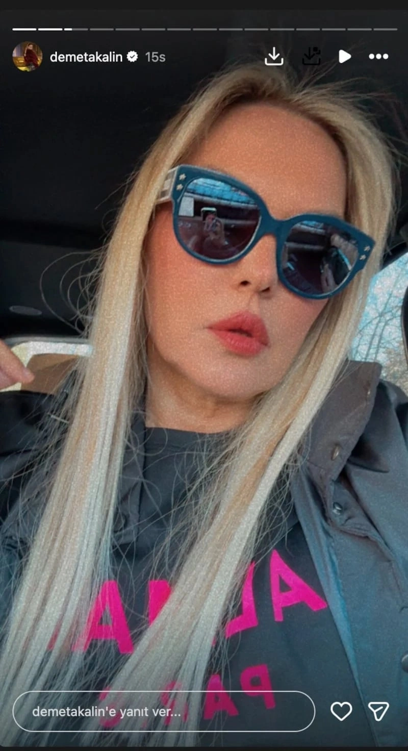 Demet Akalın klip üçün imicini dəyişdi - FOTOLAR