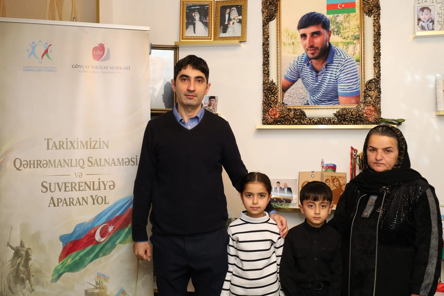“Tariximizin qəhrəmanlıq salnaməsi və Suverenliyə aparan yol” filminin çəkilişləri yekunlaşdı - FOTOLAR