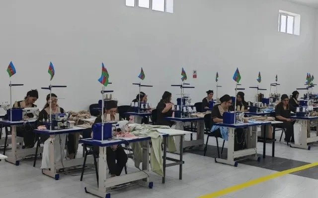 Xocalıda tekstil evi açıldı