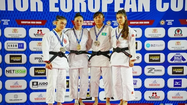 Cüdoçularımız Avropa Kubokunda 9 medal qazandı - FOTO