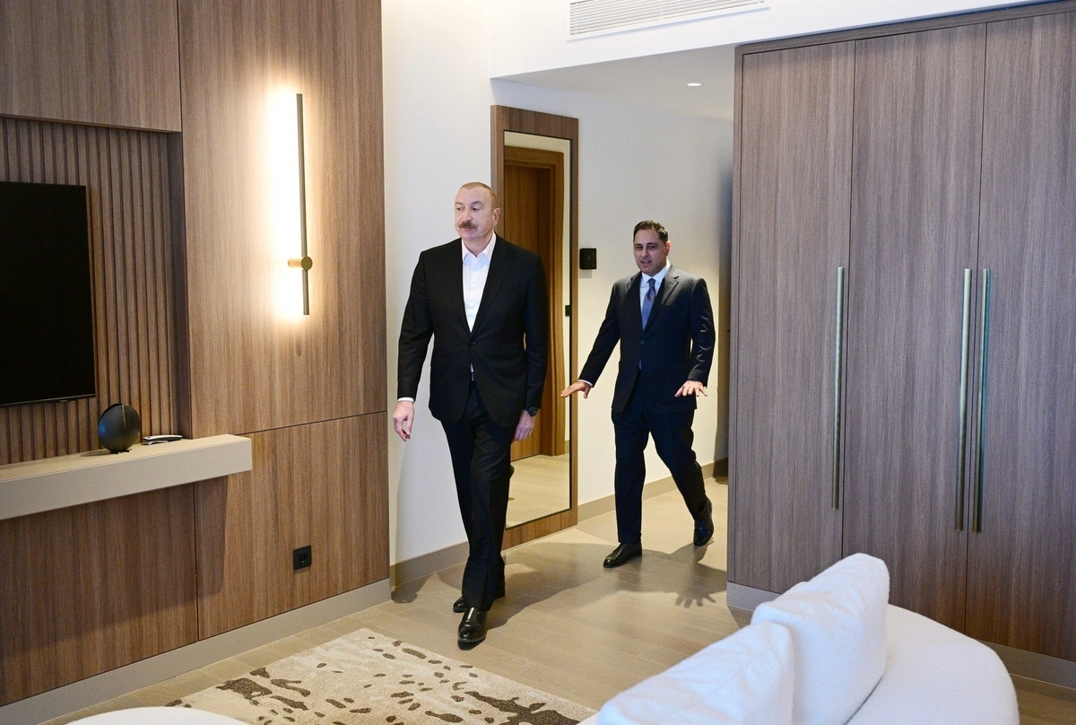 Prezident Hilton Garden Inn Agdam hotelinin açılışını edib - FOTO