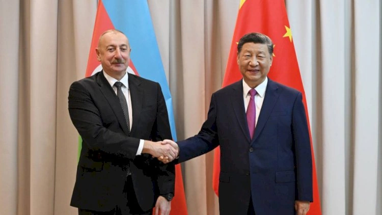 Əliyev Çinə təbrik məktubu göndərdi