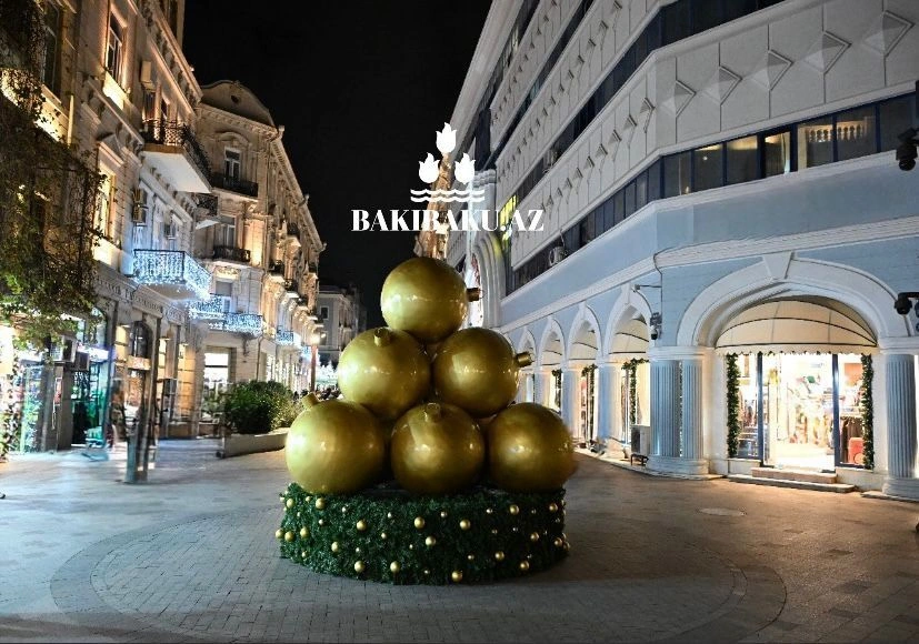 Bakı yeni ilə belə hazırlaşır -  FOTOLAR