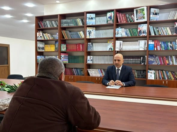 Deputat Göydəniz Qəhrəmanov vətəndaş qəbulu keçirdi