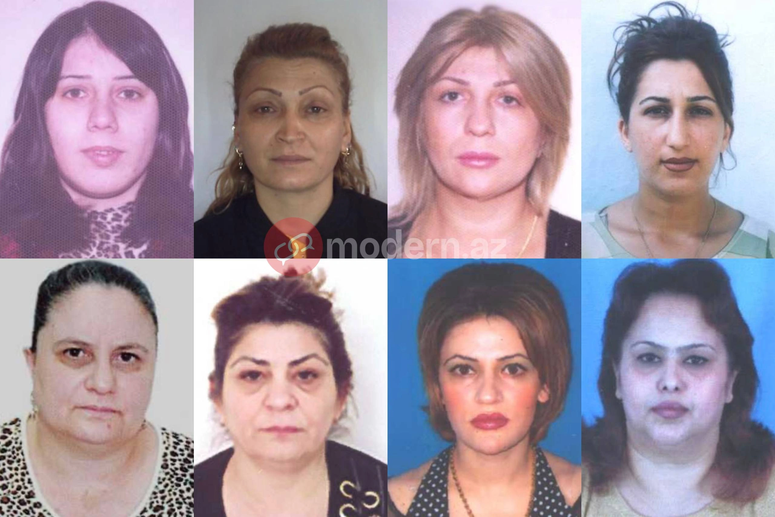 Azərbaycanda bu qadınlar beynəlxalq axtarışa verildi -FOTOLAR