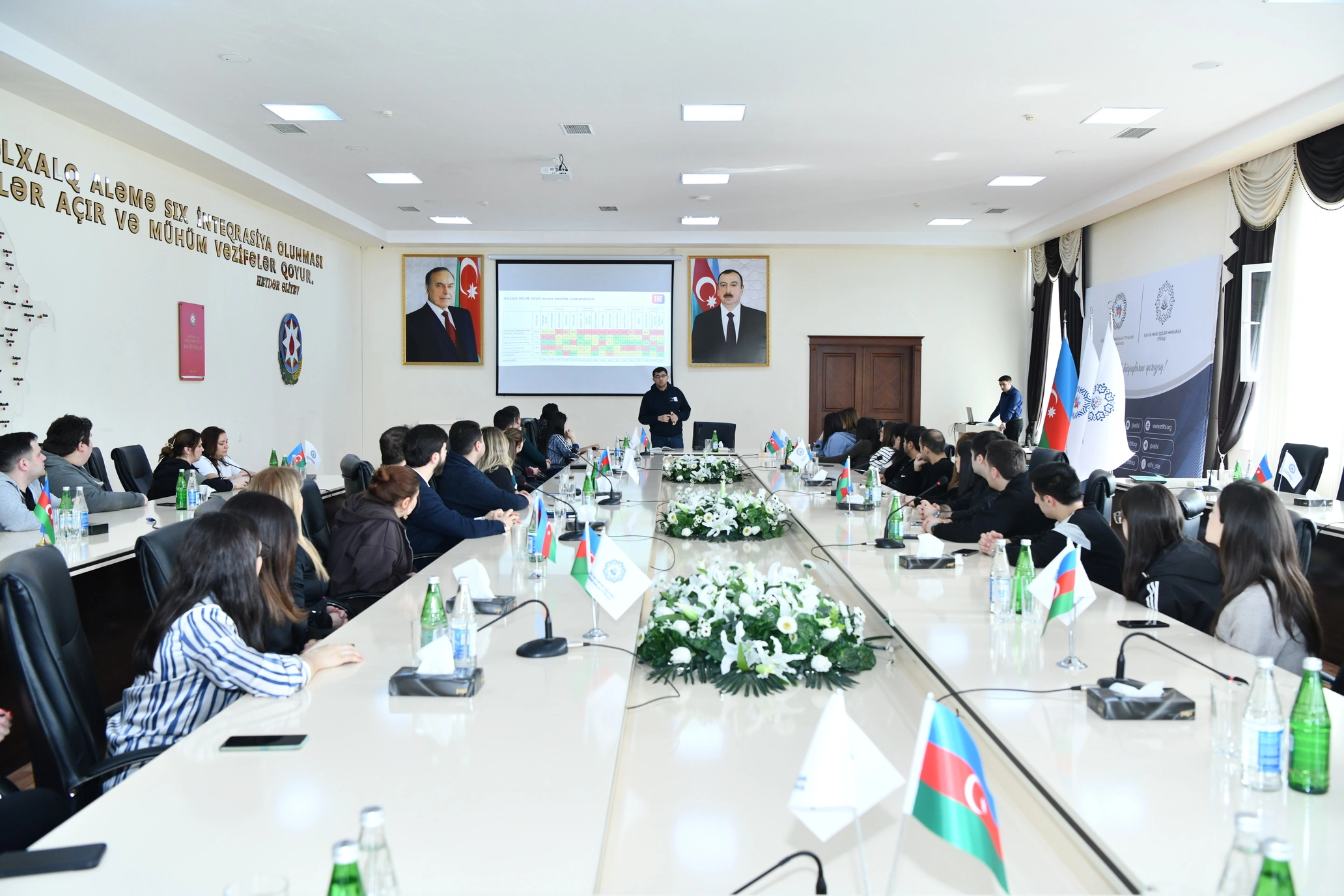 ADNSU-da keçirilən “AZİU-Birlik və inkişaf görüşü”ndə universitetin Strateji İnkişaf Planı müzakirə olunub - FOTO