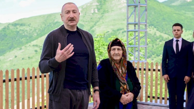 İlham Əliyev Böyük Qaladərəsi kəndində:   “Məndən çoxlu-çoxlu salamlar apar Şuşa qızıma”