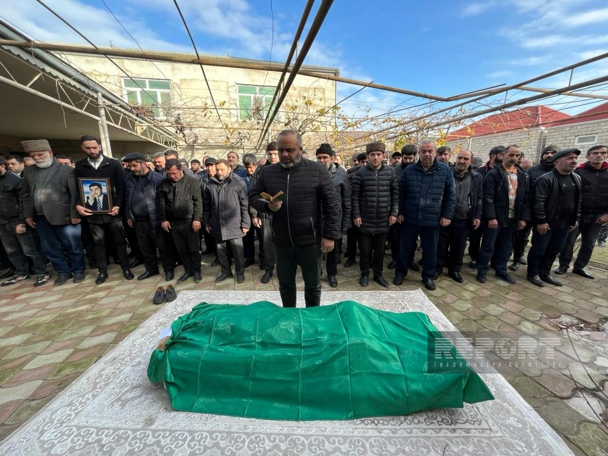 Meyxanaçı Ağakərim dəfn edildi - FOTOLAR