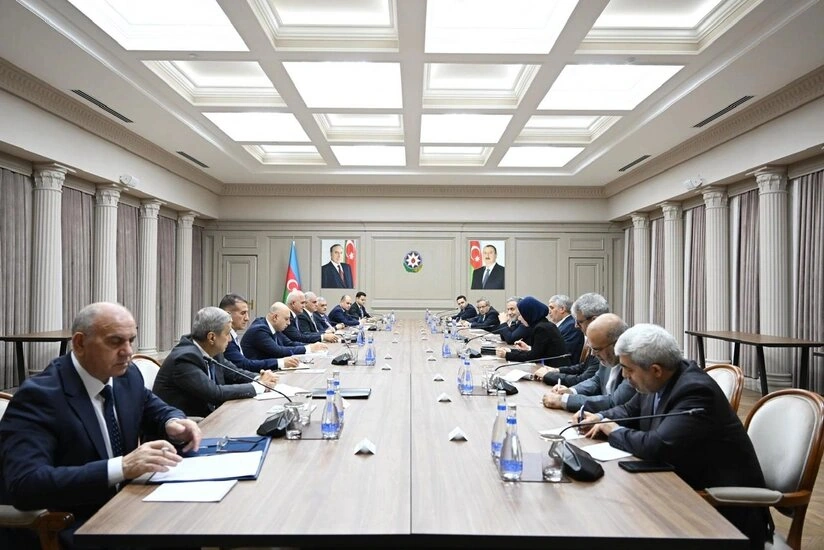 Şahin Mustafayev Abbas Əraqçi ilə görüşdü - FOTO