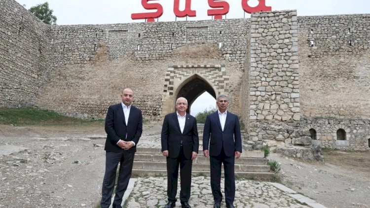 Zakir Həsənov, Yaşar Gülər və İrakli Çikovani Şuşada oldular