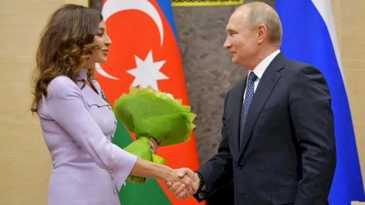 Vladimir Putin Birinci vitse-prezident Mehriban Əliyevanı təbrik etdi
