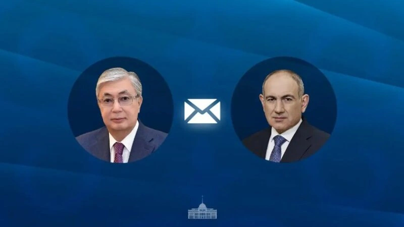 Qazaxıstan Prezidenti Paşinyanı təbrik etdi