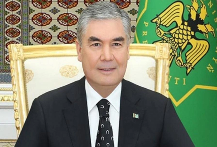 Qurbanqulu Berdiməhəmmədov İlham Əliyevi təbrik edib