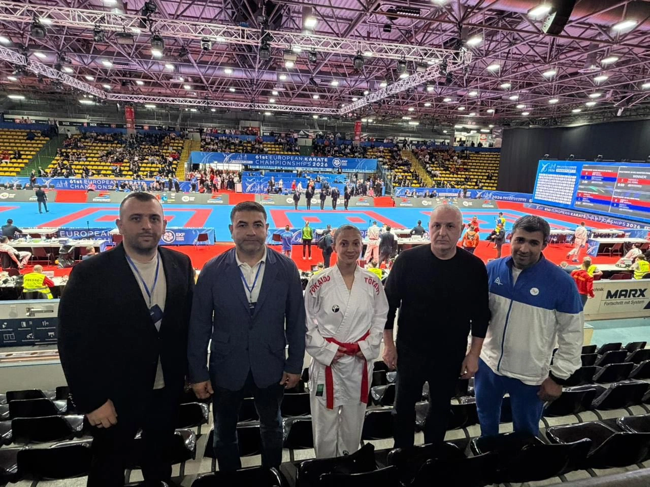 Karate üzrə Avropa Çempionatında Azərbaycan bayrağı yüksəldi