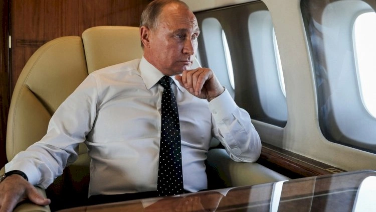 Putinin təyyarəsi PUA səbəbindən Moskvaya enə bilmədi   - FOTO