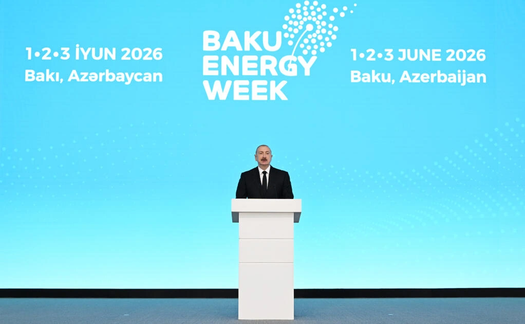 Prezident İlham Əliyev Bakı 31-ci “Baku Energy Forum”un rəsmi açılış mərasimində iştirak edir - FOTO