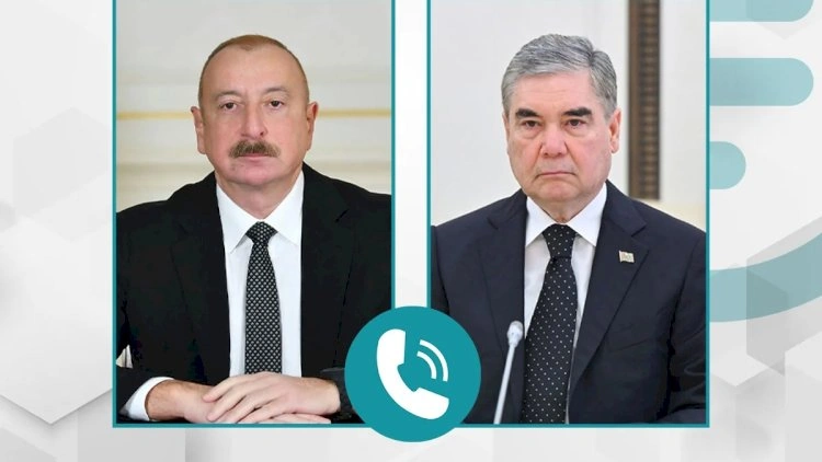 İlham Əliyevlə Qurbanqulu Berdiməhəmmədov arasında telefon danışığı baş tutdu