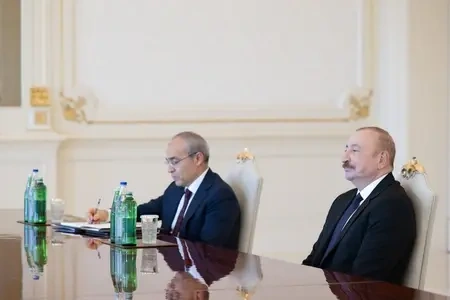 Prezident qəbul keçirdi - Fotolar