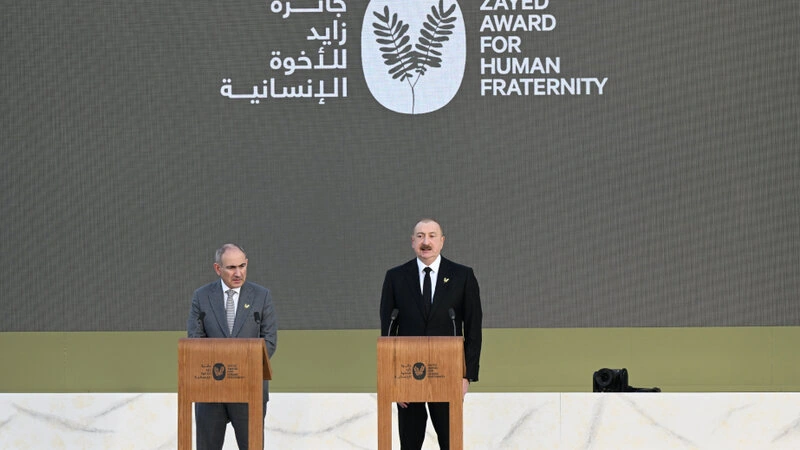 İlham Əliyev Donald Trampa təşəkkür etdi
