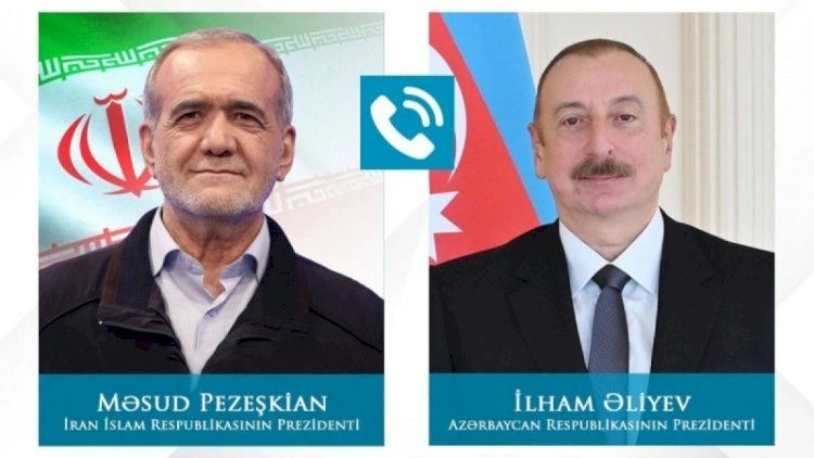Əliyev Pezeşkianı təbrik etdi