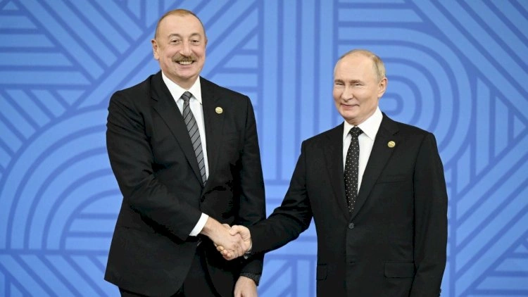 Putin İlham Əliyevə məktub göndərdi