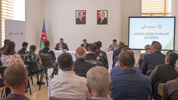 “AzerGold” QSC Göygöldə yerli icmalarla növbəti görüş keçirib