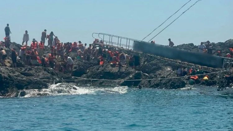 Türkiyədə yaxta batdı