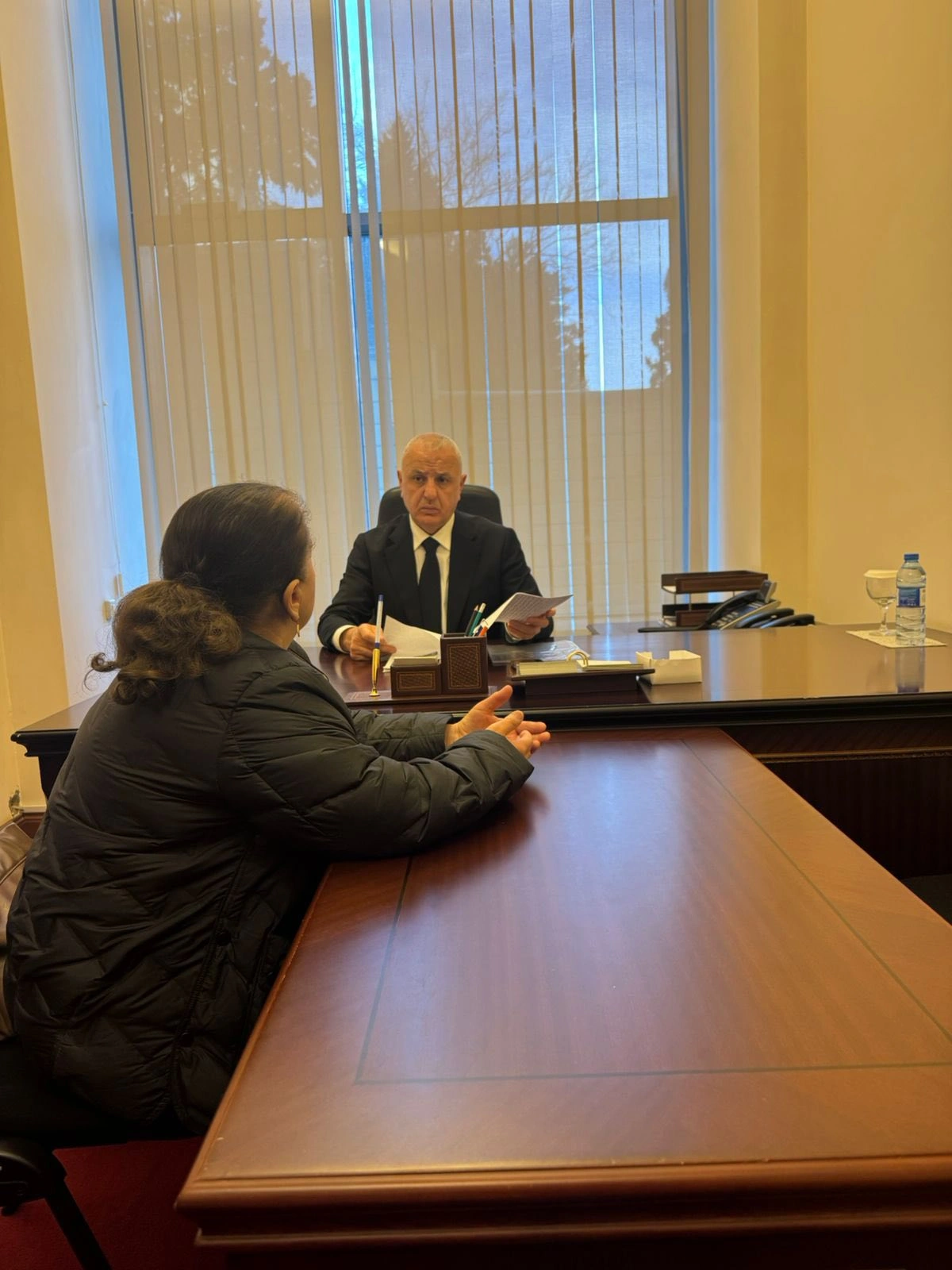 Ülvi Quliyev növbəti qəbul keçirib - FOTOLAR
