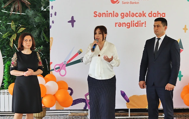 Unibank şəhid və qazi övladları üçün Şirvanda bayram tədbiri keçirib