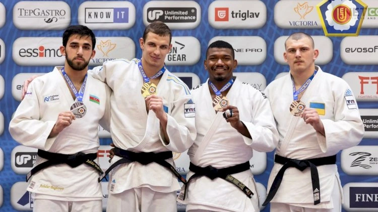 Azərbaycan cüdoçuları Avropa Açıq Turnirində 4 medal qazandılar