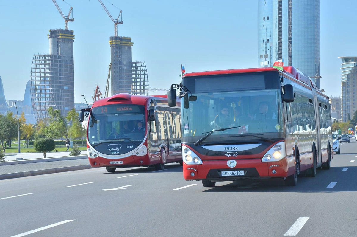 Bəzi avtobusların hərəkət istiqaməti DƏYİŞDİ