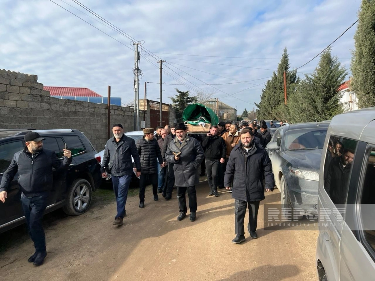 Meyxanaçı Ağakərim dəfn edildi - FOTOLAR