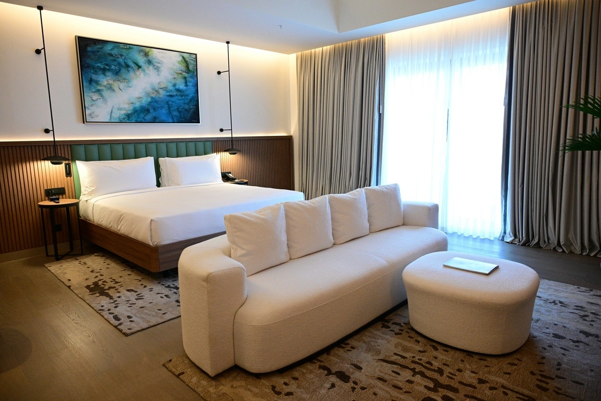 Prezident Hilton Garden Inn Agdam hotelinin açılışını edib - FOTO