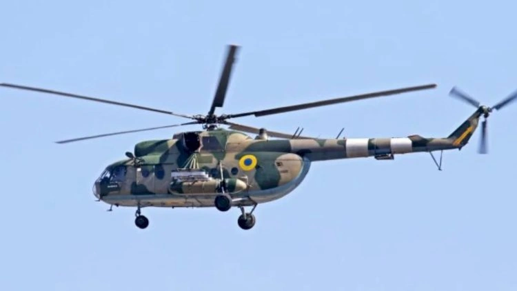 Ukrayna helikopteri qəzaya uğrayıb: Dörd hərbi qulluqçu həlak oldu